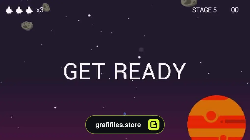 پروژه آماده لوگو به سبک آتاری برای داوینچی ریزالو – Arcade Game Logo