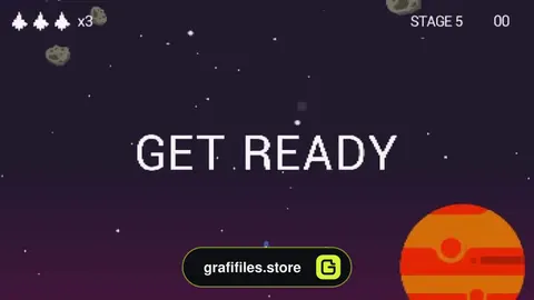پروژه آماده لوگو به سبک آتاری برای داوینچی ریزالو – Arcade Game Logo