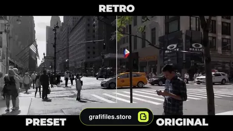 پریست رنگی پریمیر – Retro Presets