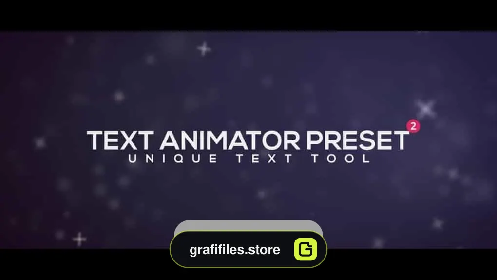 دانلود پریست متن انیمیت برای پریمیر – Text Animator Preset V.2
