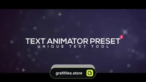دانلود پریست متن انیمیت برای پریمیر – Text Animator Preset V.2