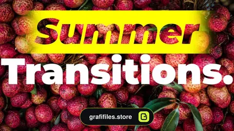 دانلود پریست آماده ترنزیشن برای افترافکت – Summer Transitions