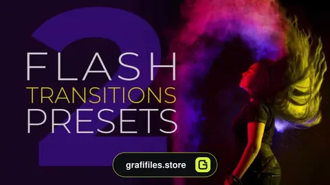 پریست آماده ترنزیشن فلش برای پریمیر – Flash Transitions V2