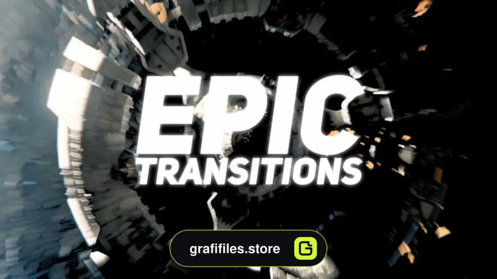 پریست آماده ترانزیشن حماسی برای افترافکت – Epic Transitions