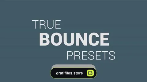 دانلود پریست متن برای پریمیر – True Bounce Presets