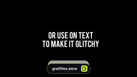 پریست نویز و پارازیت پریمیر Universal Glitch Presets