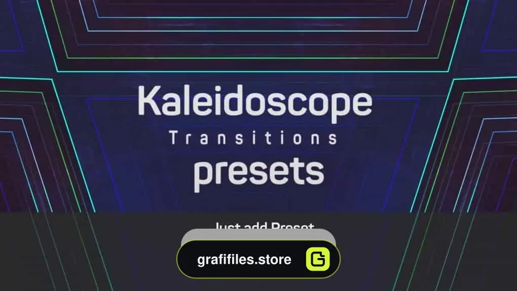 مجموعه پریست آماده پریمیر Kaleidoscope Transitions Presets
