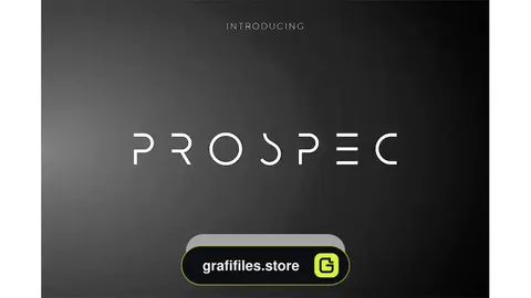 دانلود فونت انگلیسی مدرن Prospec Extra Light