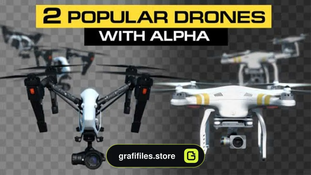 دانلود فوتیج کوادکوپتر Quadcopters Flying Pack