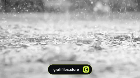 فوتیج قطرات باران Rain Drops