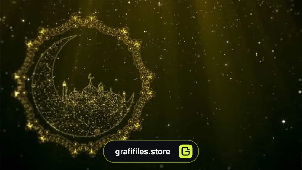 دانلود بک گراند موشن گرافیک ماه مبارک رمضان Ramadan Background