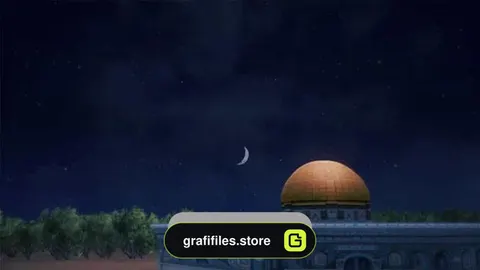 دانلود بک گراند متحرک رمضان Ramadan Background