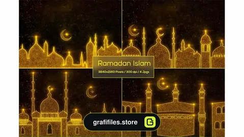 دانلود بک گراند رمضان اسلامی Ramadan Islam Backgrounds