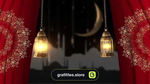 دانلود فوتیج وله ماه رمضان Ramadan Month Intro
