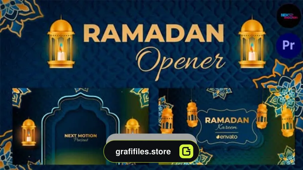 پروژه پریمیر پرو وله ماه رمضان Ramadan Opener | MOGRT
