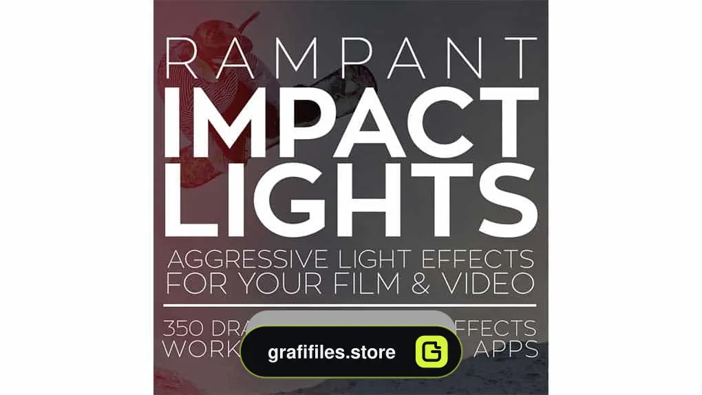 دانلود فویتج موشن گرافیک افکت نور Rampant Impact Lights