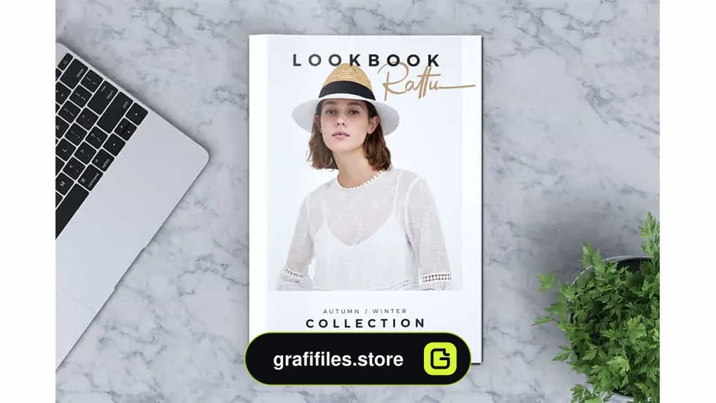 دانلود قالب ایندیزاین کاتالوگ RATTU – Lookbook Brochure Catalogue