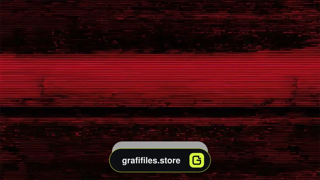 دانلود بک گراند موشن گرافیک قرمز گلیچ Red Glitch Background