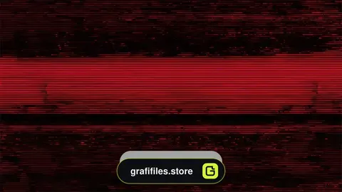 دانلود بک گراند موشن گرافیک قرمز گلیچ Red Glitch Background