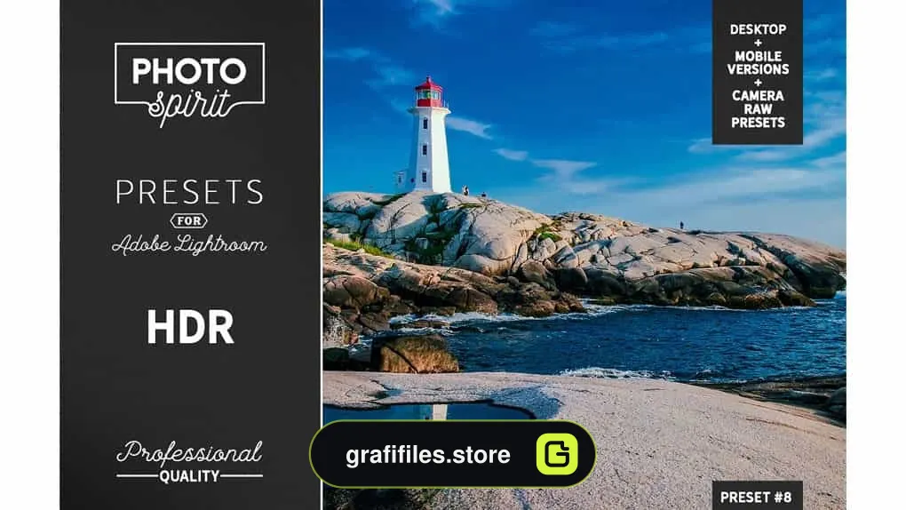 دانلود پریست اچ دی آر لایت روم – HDR LR Presets Mobile + Desktop