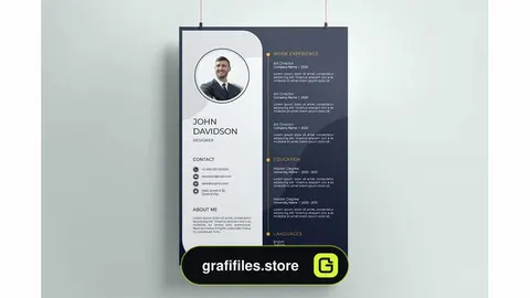 دانلود قالب آماده ورد رزومه Resume Template