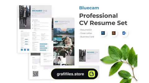دانلود قالب آماده ورد رزومه Resume Word 10