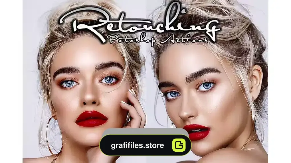دانلود اکشن فتوشاپ رتوش عکس Retouching Photoshop Action