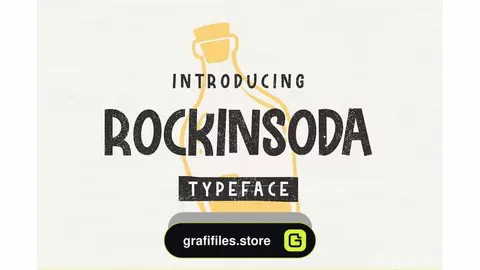 دانلود فونت انگلیسی کودکانه Rockinsoda