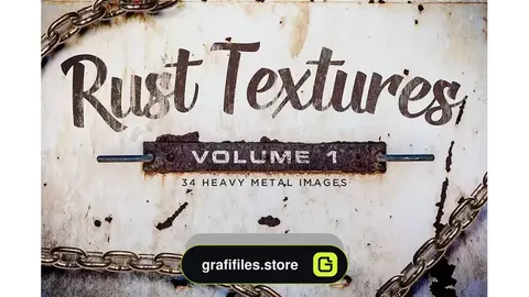 دانلود تکسچر فلز زنگ زده Rust Textures Volume 1