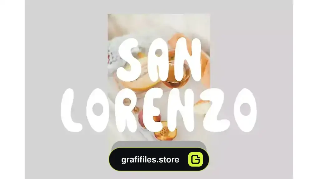 دانلود فونت انگلیسی San Lorenzo – Fat Display Font