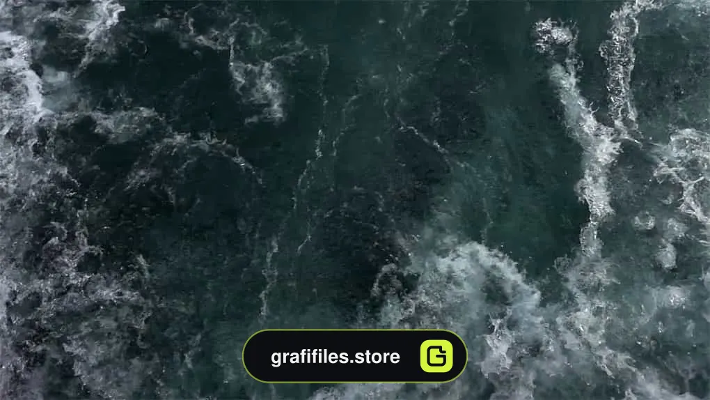 فوتیج امواج دریا Sea Water Waves 4