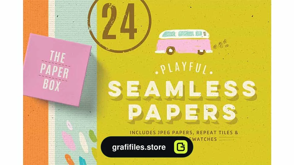 دانلود تکسچر کاغذ بدون درز Seamless paper texture pack