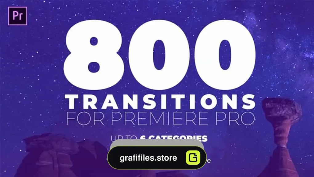 پروژه پریمیر ترانزیشن Seamless Transitions Pack
