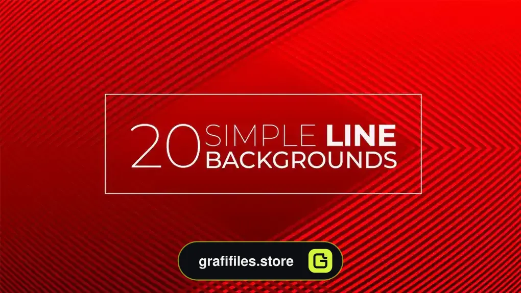 دانلود بک گراند موشن گرافیک خطوط ساده Simple Line Backgrounds Pack