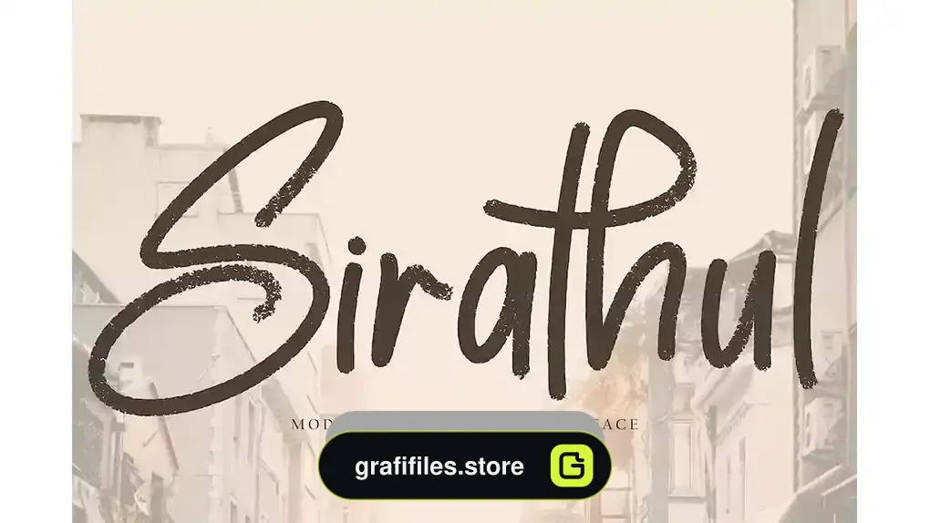 دانلود فونت انگلیسی Sirathul