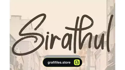 دانلود فونت انگلیسی Sirathul