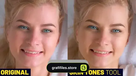 دانلود پریست افترافکت ابزار افکت رنگ پوست Skin Tones Tool