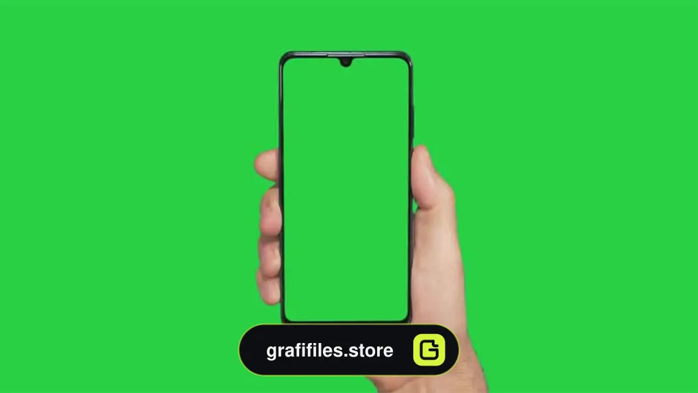 فوتیج کروماکی گوشی هوشمند با صفحه سبز Smartphone Green Screen