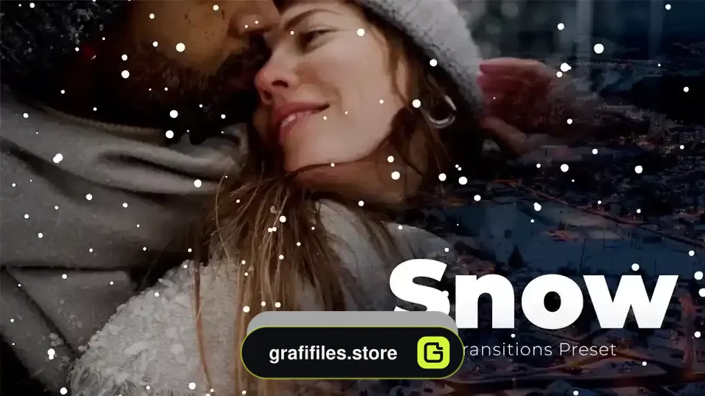 دانلود ترانزیشن پریمیر بارش برف Snow Transitions