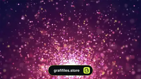 دانلود بک گراند متحرک ذرات درخشان Soft Pulsing Particles Background