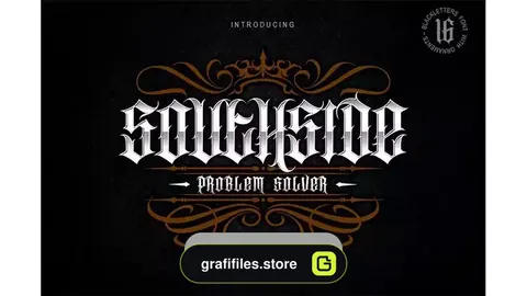 دانلود فونت انگلیسی تاتو SOUTHSIDE | EXTRA BONUS