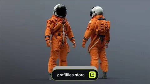 دانلود آبجکت فضانورد ناسا
