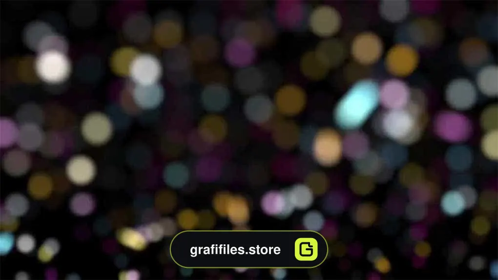 دانلود فوتیج موشن گرافیک نور بوکه Sparkling Bokeh Overlay Pack