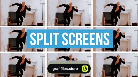 پروژه داوینچی ریزالو المان جداسازی تصویر Split Screens Kit