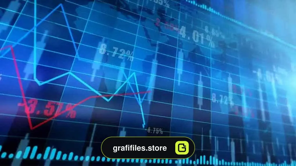 دانلود فوتیج نمودار بورس Stocks And Shares – Trading