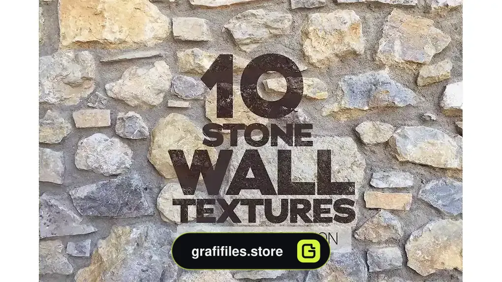 دانلود تکسچر دیوار سنگی Stone Wall Textures x10