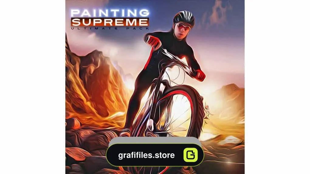 اکشن فتوشاپ نقاشی – Supreme Painting Photoshop Actions