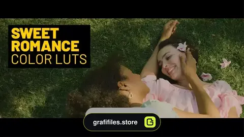 دانلود پریست تم رنگی رمانتیک افترافکت Sweet Romance LUTs