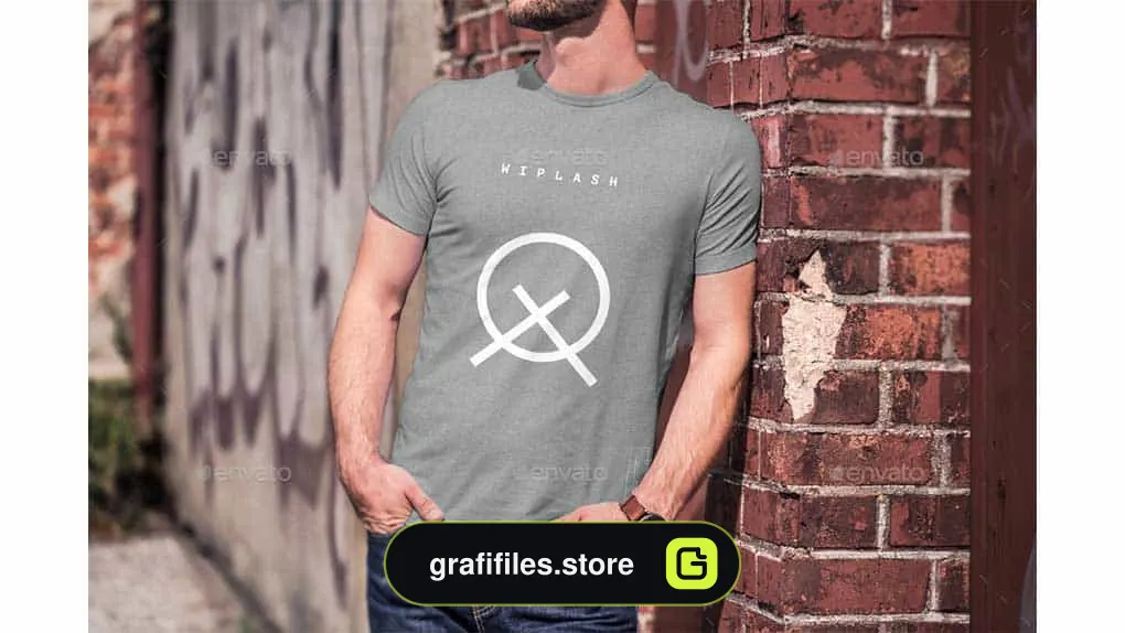 دانلود موکاپ تیشرت مردانه T-Shirt Mock-up 4