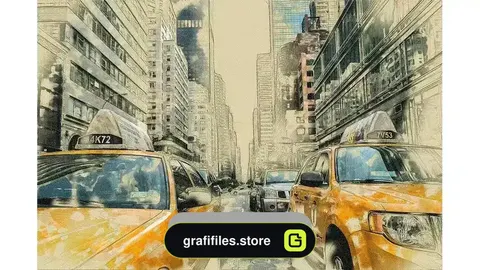 دانلود اکشن فتوشاپ افکت هنری Technical Art Photoshop Action
